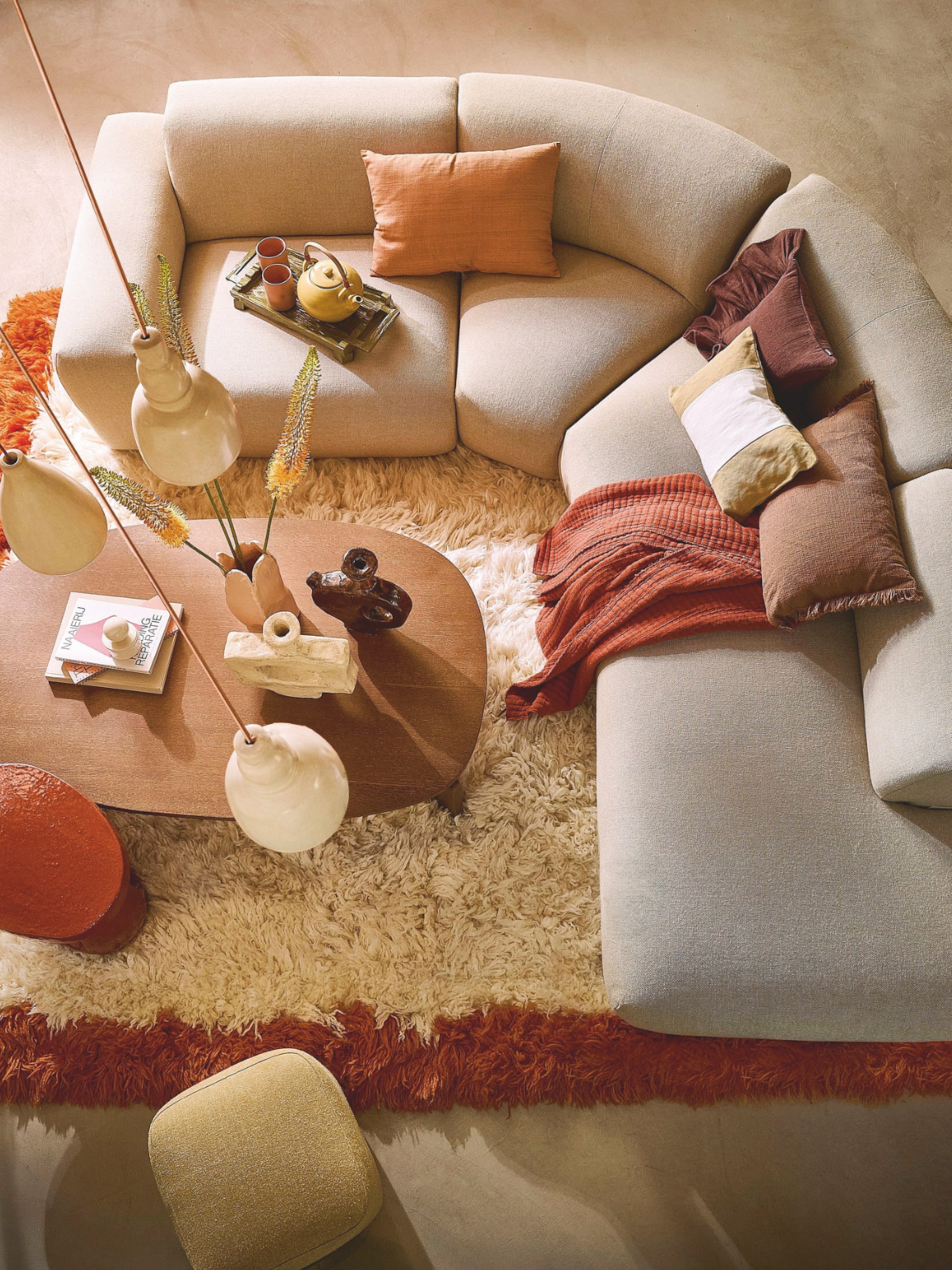 tips woonkamer knus maken voor herfst