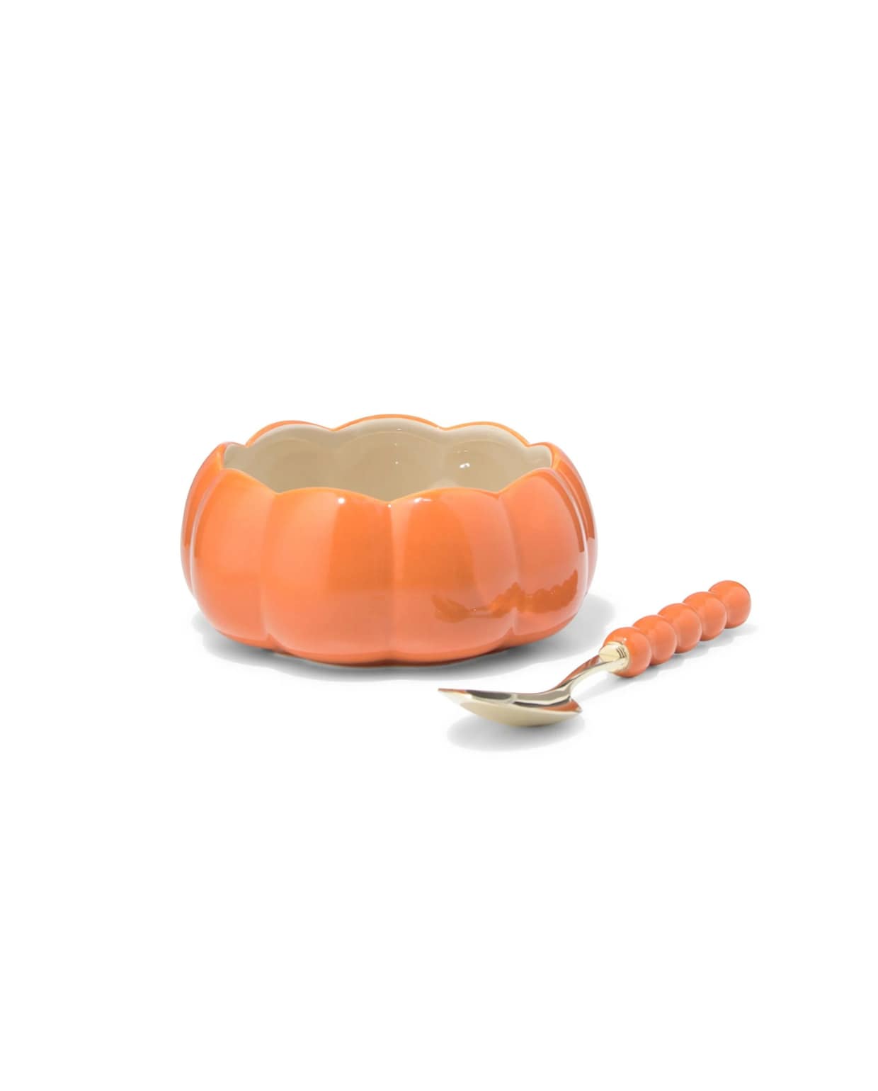 soepkom 11.5x5cm keramiek pompoen Hema