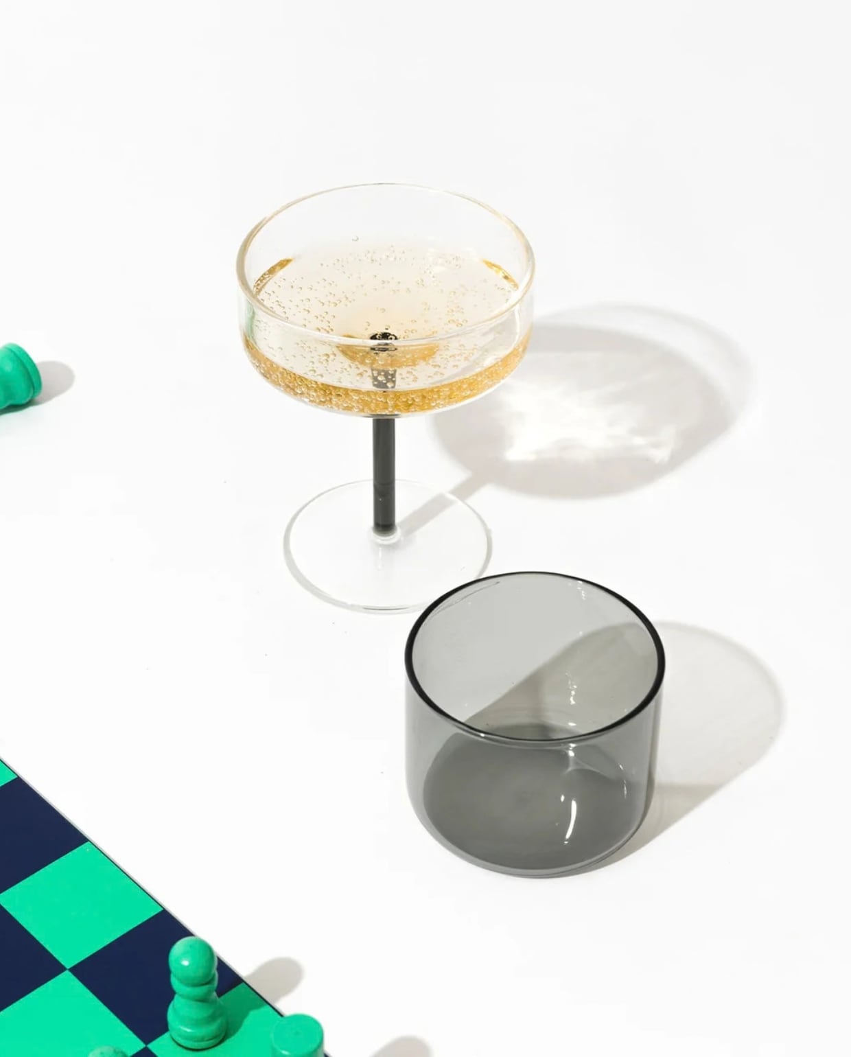Glas 29cl grijs Fizz - Set van 4 Ona