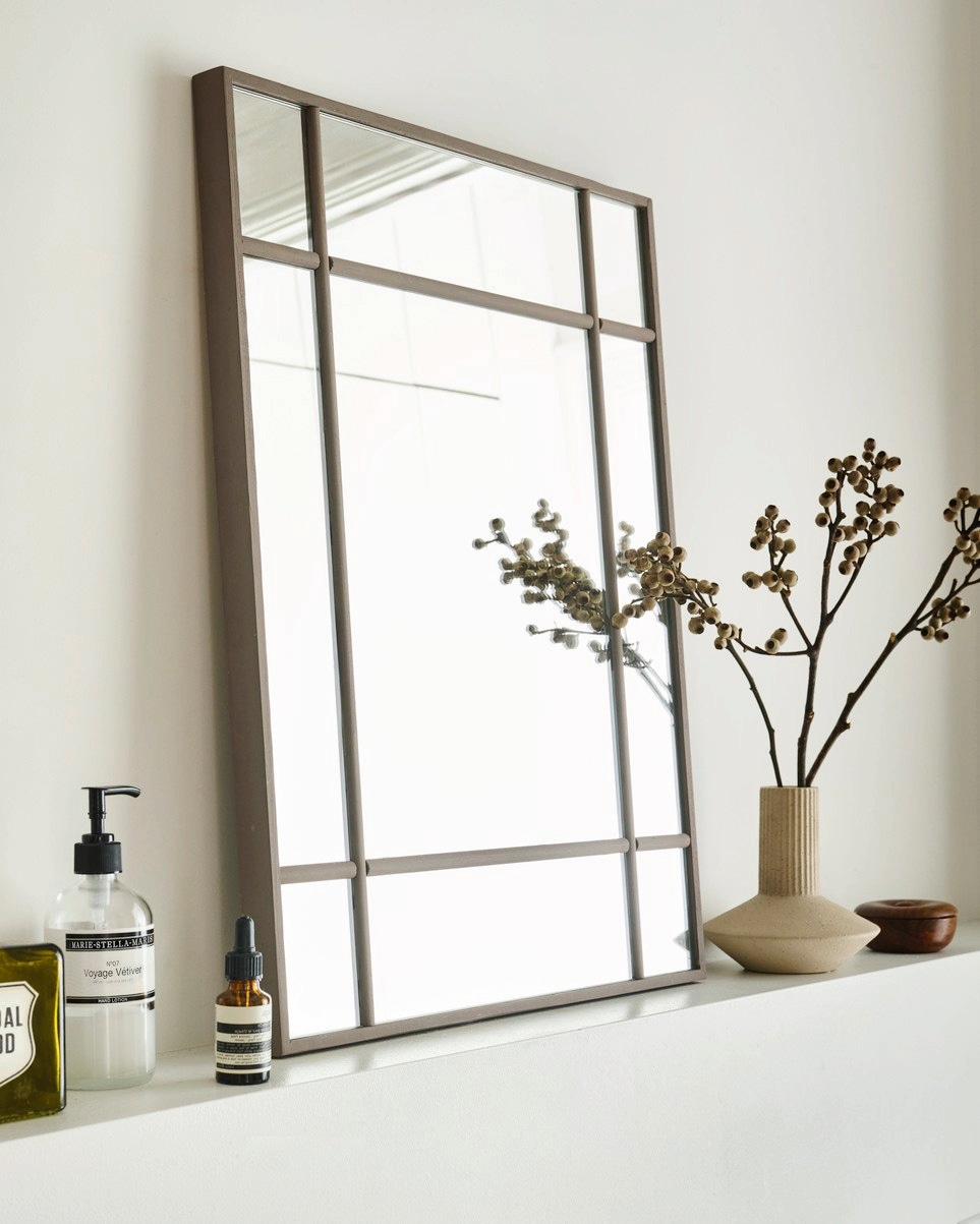 DIY Japandi spiegel vtwonen landelijk 10-2026 | styling Kim van Rossenberg | fotografie Sjoerd Eickmans